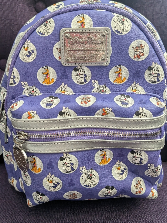Disney Parks LoungeFly 100 Anniversary Mini Backpack